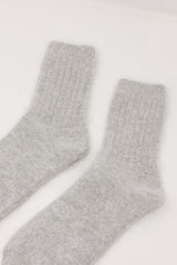 Wool Socks Grey