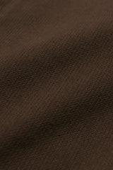 Double Pleated Trouser Desert Palm Brown