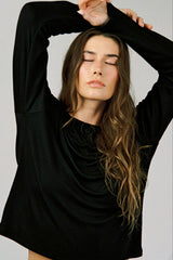The Cozy Tee Black