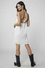 Evie Mini Dress Off White