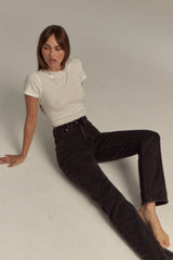 LouLou Straight Black Sand