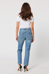 90s Relaxed Broken In Mid Vintage Blue