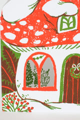 Winter Mushroom House