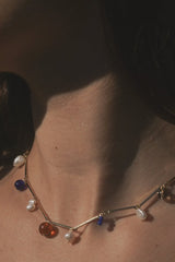 Fête Necklace Blue