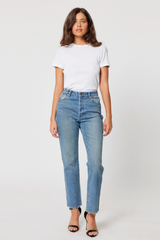 90s Relaxed Broken In Mid Vintage Blue
