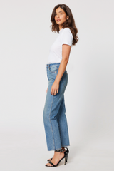 90s Relaxed Broken In Mid Vintage Blue