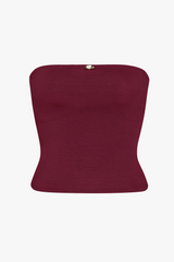 Contour Tube Top Bordeaux