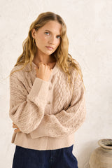 Juniper Cardigan Taupe