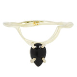 Drip Ring Black Onyx