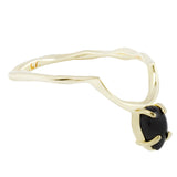 Drip Ring Black Onyx