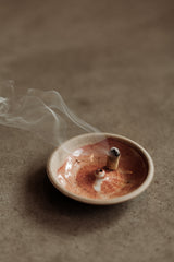 Stoneware Incense Holder Shino