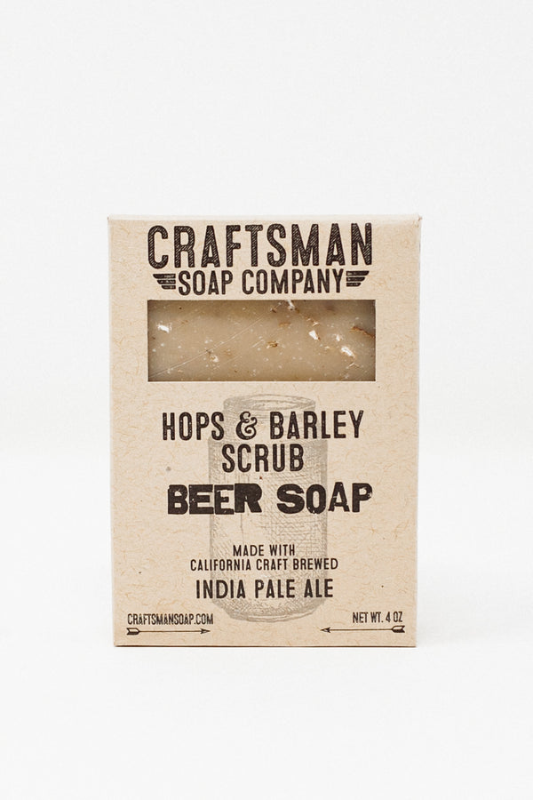 Hops & Barley Scrub Beer Soap