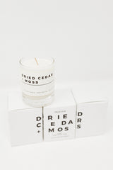 Dried Cedar + Moss Candle