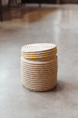 Large Canister Basket Golden