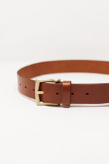 No. 1 Leather Belt Cognac