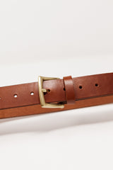 No. 1 Leather Belt Cognac