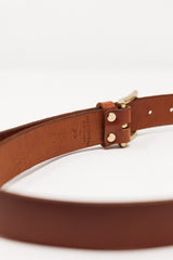 No. 1 Leather Belt Cognac