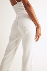 Classic Straight Jean Vintage White