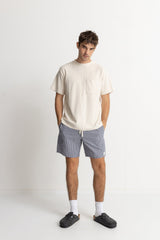 Seersucker Stripe Jam Short Indigo