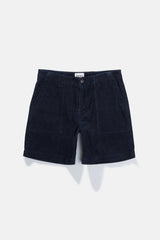 Worn Path Cord Short Dark Navy