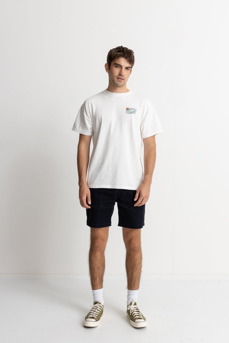 Worn Path Cord Short Dark Navy