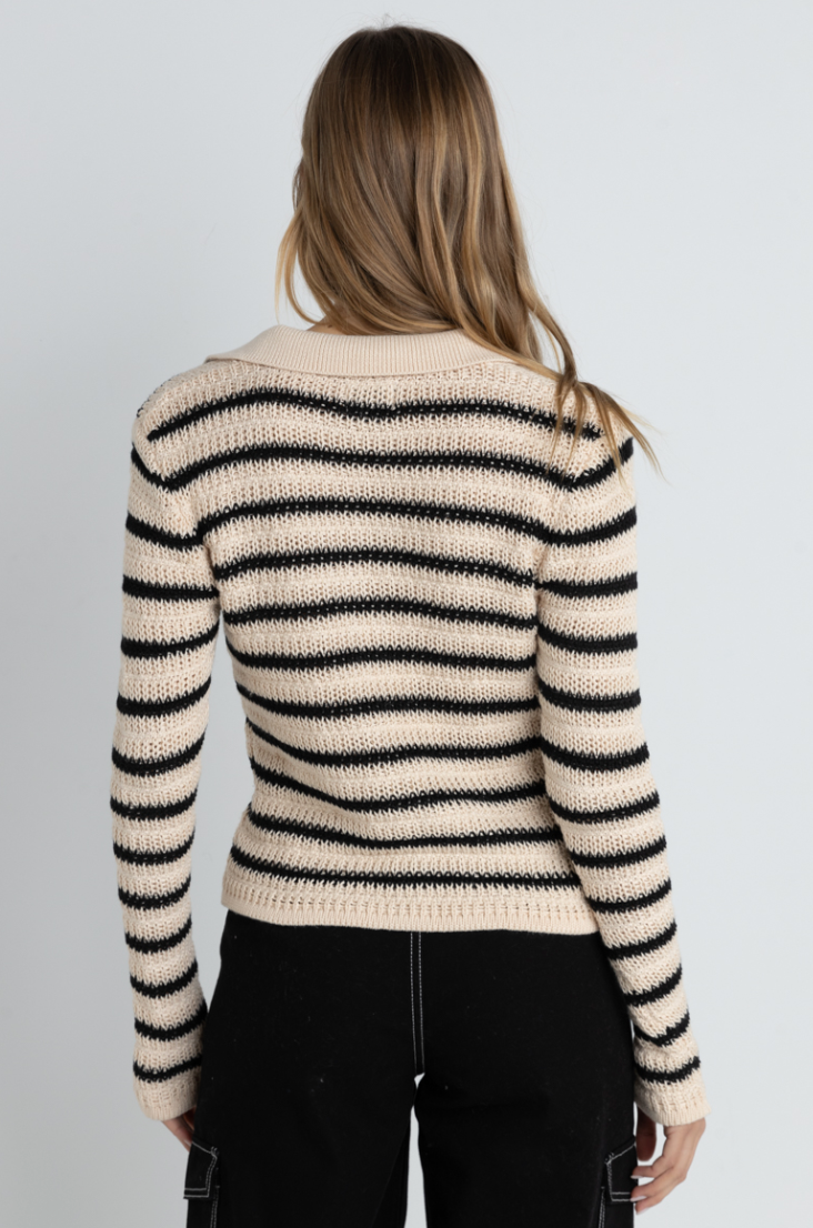 Highline Stripe Knit Top