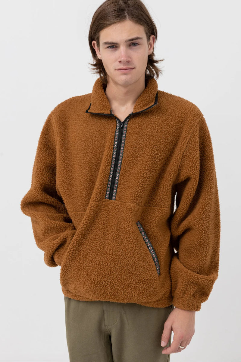 Sherpa Pullover Ochre