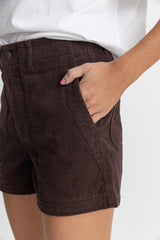Fatigue Corduroy Short Chocolate