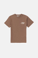 Livin Slub SS Shirt Chocolate