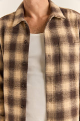 Plaid Flannel Brown