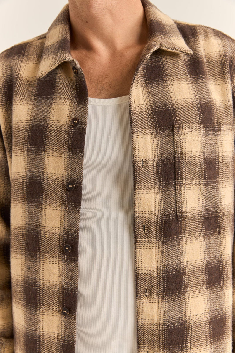 Plaid Flannel Brown