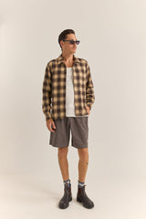 Plaid Flannel Brown