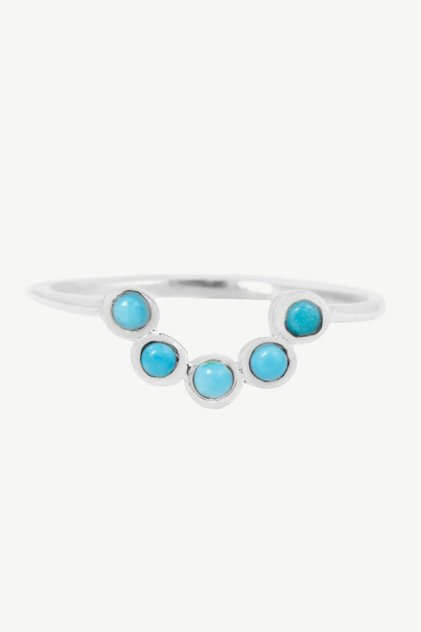 Bridge Ring in Turquoise