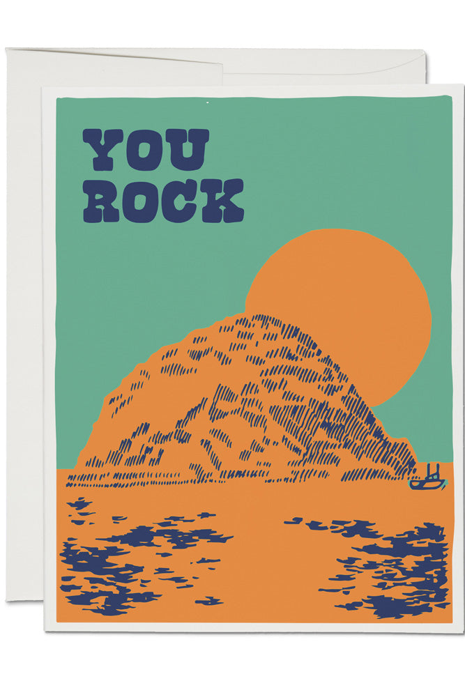 Morro Rock Friendship Card