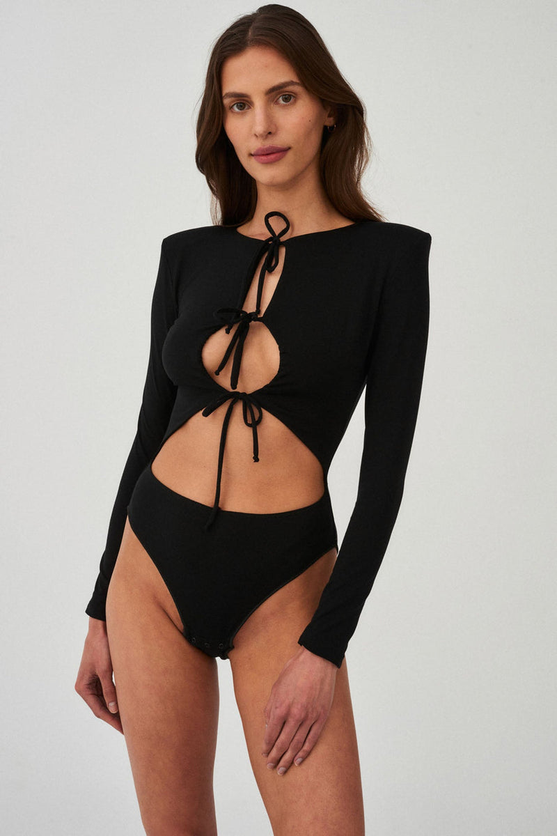 Con Te Bodysuit Black