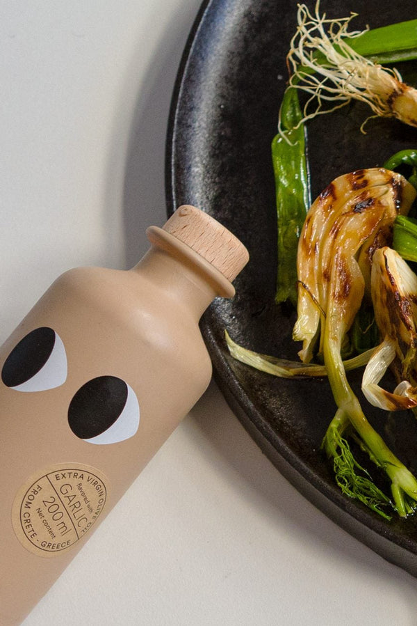 Greek Extra Virgin Olive Oil with Garlic