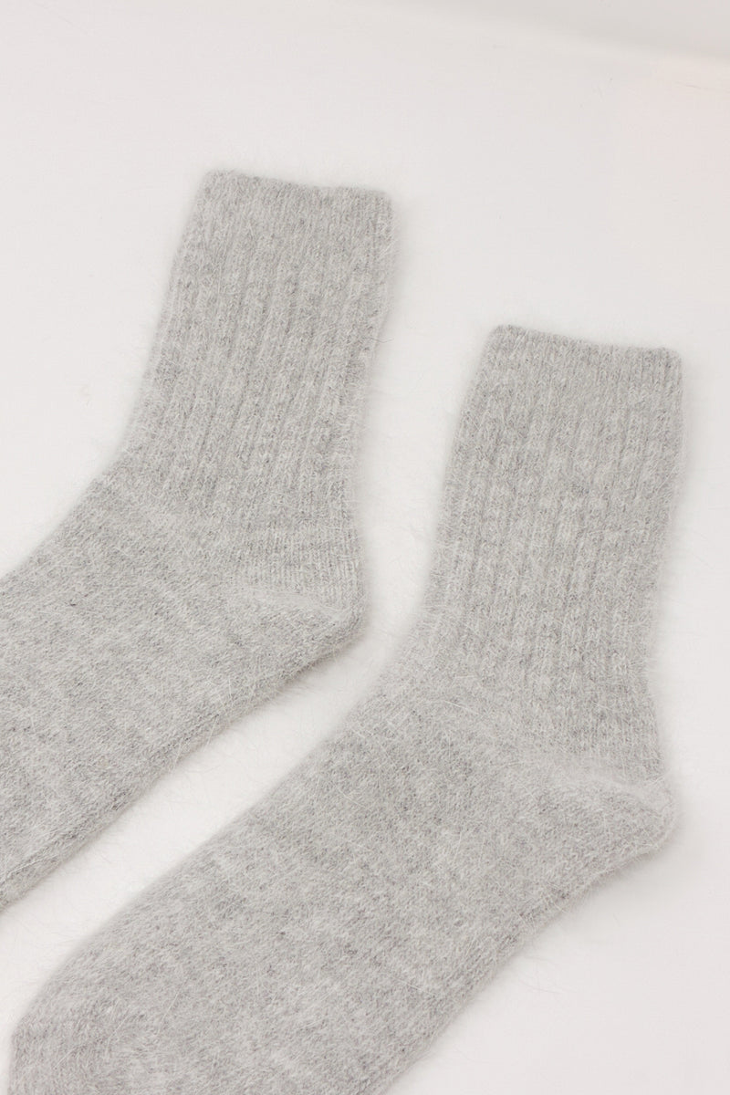 Wool Socks Grey