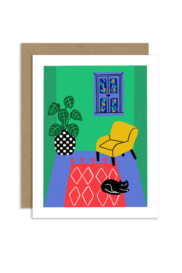 Cozy Room Greeting Card