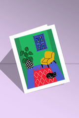 Cozy Room Greeting Card