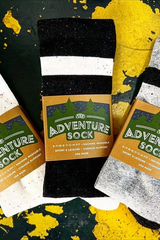 Eco-Cotton Adventure Sock Blackout