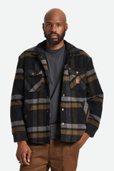 Durham Lined Jacket Black/Charcoal/Desert Palm