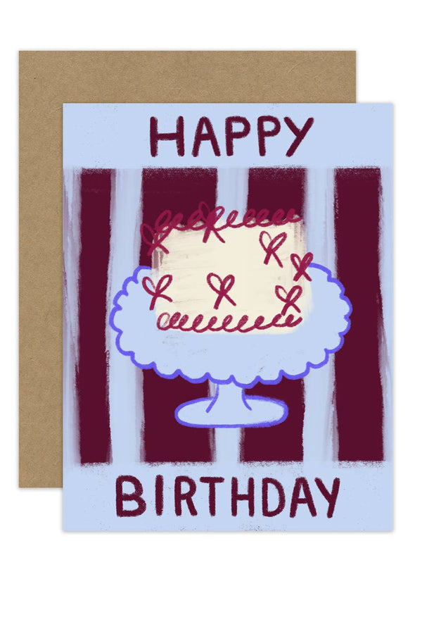 Birthday Cake Greeting Card
