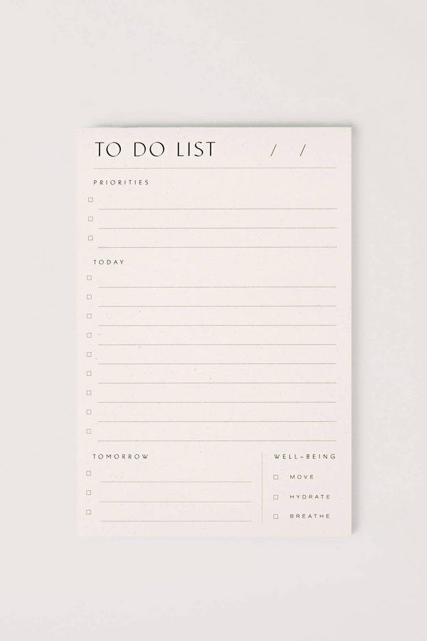 To Do List Pad