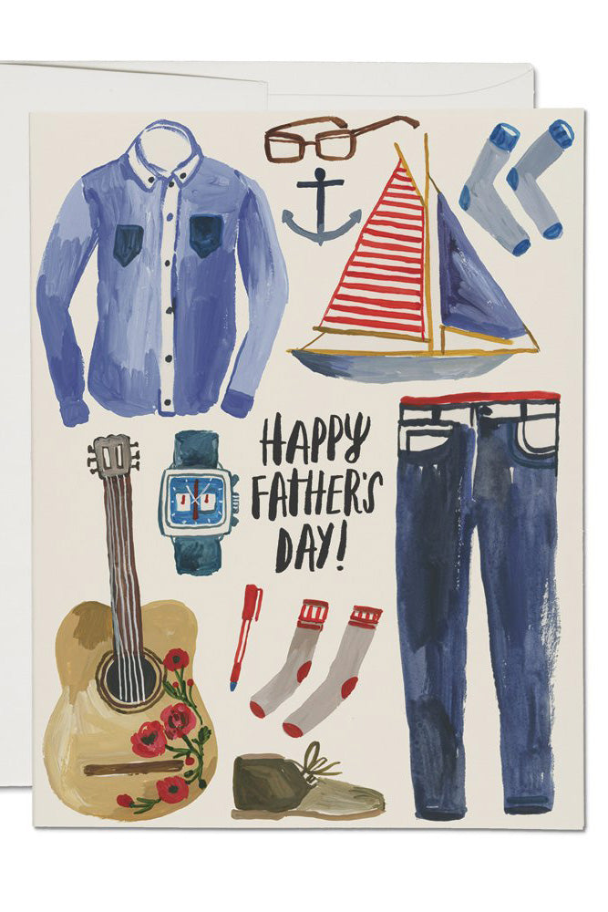 Happy Father's Day Things Card
