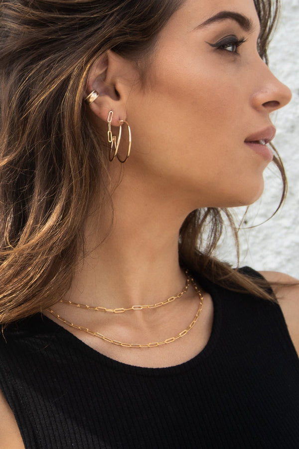 Paperclip Chain Necklace