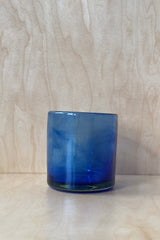 Hand Blown Medium Tumbler Cobalt