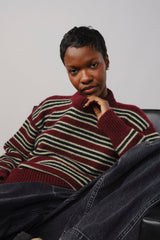 Hilma Striped Sweater Canna
