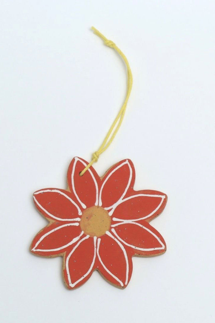 Poinsettia Ornament Red