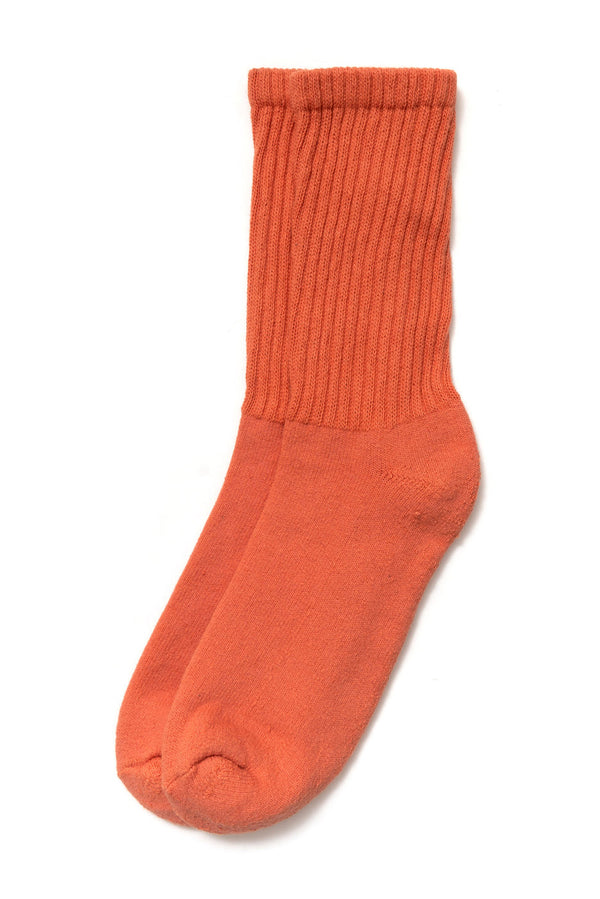 The Solids Sock Burnt Sienna