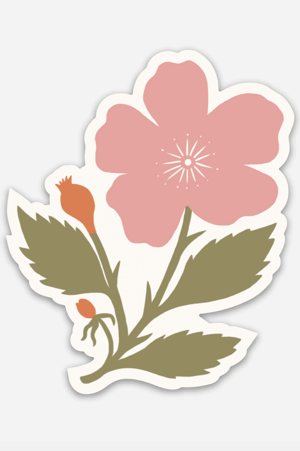 Wild Rose Sticker